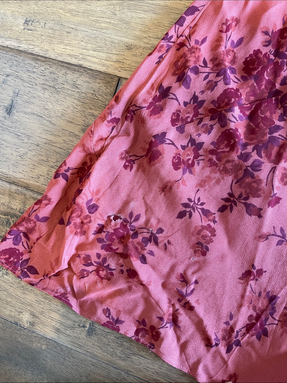 Reformation Esra Clarette Long Sleeve Floral Red Maxi Dress Size Medium - Picture 6 of 8